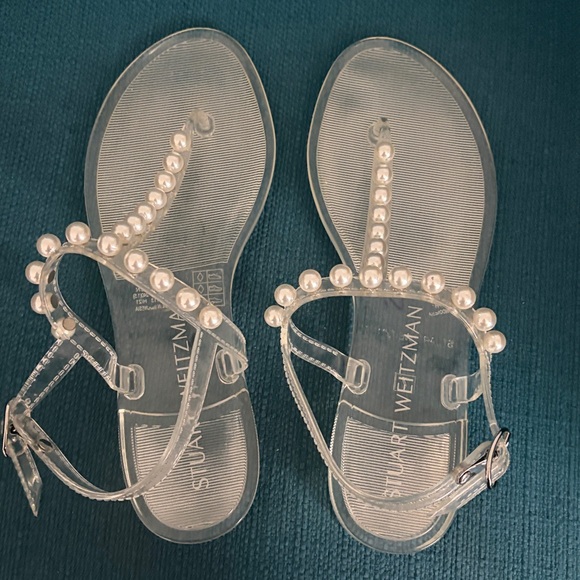 Stuart Weitzman Goldie Jelly Sandals - Picture 4 of 8